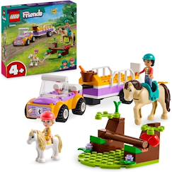 Jouet-Jeux d'imagination-La remorque du cheval et du poney 42634