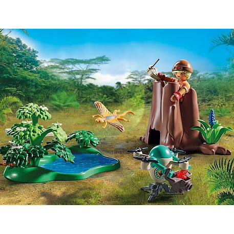 Dinos drone d'observation avec dimorphodon 71525 Multicolore 3 - vertbaudet enfant 