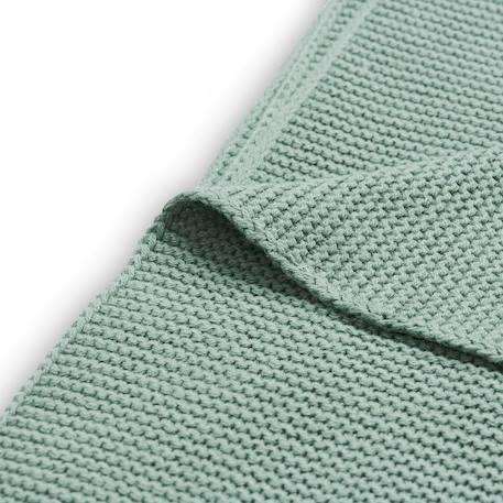 Couverture en tricot miffy nougat (75 x 100 cm) Beige+Blanc+Vert+Vert d'eau 20 - vertbaudet enfant 