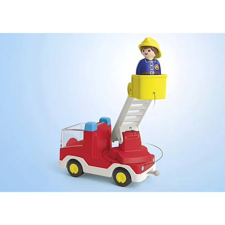 Junior camion de pompier avec échelle pivotante 71683 Multicolore 4 - vertbaudet enfant 