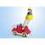 Junior camion de pompier avec échelle pivotante 71683 Multicolore 4 - vertbaudet enfant 