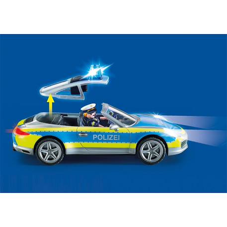 City action - porsche 911 carrera 4s police 70067 Multicolore 4 - vertbaudet enfant 