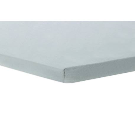 Drap housse jersey matelas parc sea green en coton Vert 3 - vertbaudet enfant 