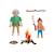 My life grand-père avec petite fille et feu de camp 71513 Multicolore 3 - vertbaudet enfant 