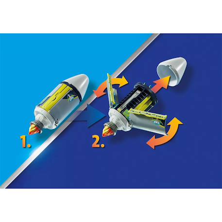 Space spationaute et satellite 71369 Multicolore 3 - vertbaudet enfant 