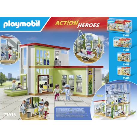 Action heroes hôpital aménagé 71615 Multicolore 6 - vertbaudet enfant 