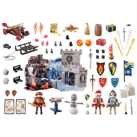 Novelmore calendrier de l'avent - noël des chevaliers 71346 Multicolore 4 - vertbaudet enfant 