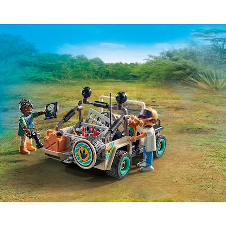 Dinos campement des explorateurs avec dinosaures 71523 Multicolore 3 - vertbaudet enfant 