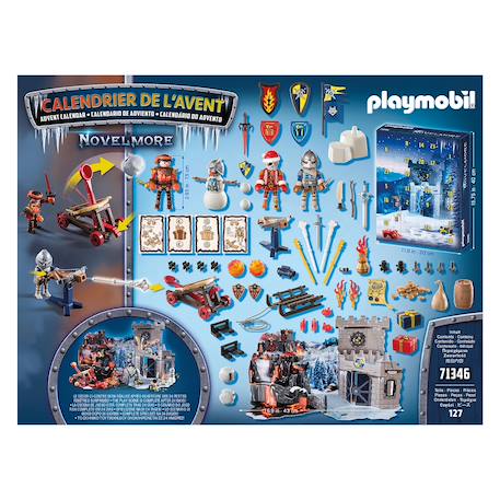 Novelmore calendrier de l'avent - noël des chevaliers 71346 Multicolore 5 - vertbaudet enfant 