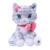 Veilleuse moustache - mon chaton lumineux et musical - 28cm Gris et blanc 1 - vertbaudet enfant 