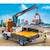 Action heroes camion de chantier avec grue et ouvrier et accessoires 71750 Multicolore 4 - vertbaudet enfant 