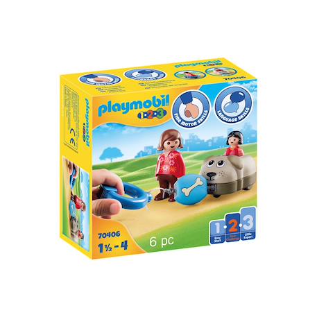 1 2 3 wagon chien 70406 Multicolore 4 - vertbaudet enfant 