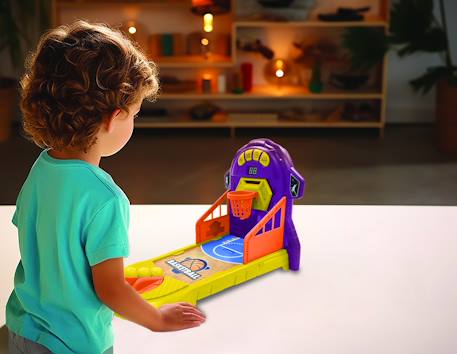 Jeu de basketball électronique avec effets lumineux et sonores Violet 5 - vertbaudet enfant 