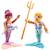 Duo : couple de sirène et triton avec sceptre et trident 71799 Multicolore 3 - vertbaudet enfant 