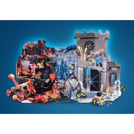 Novelmore calendrier de l'avent - noël des chevaliers 71346 Multicolore 3 - vertbaudet enfant 