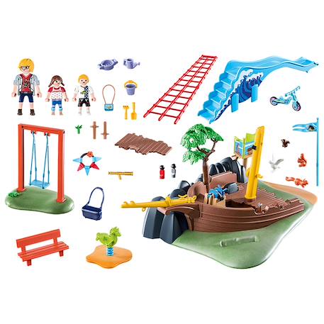 City life parc de jeux pour enfants 70741 Multicolore 3 - vertbaudet enfant 