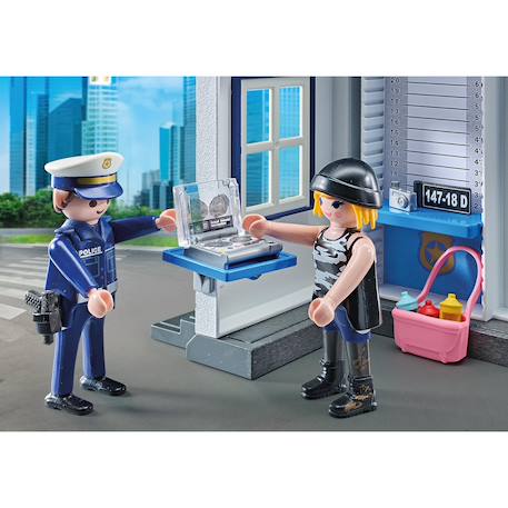 Action heroes salle d'interrogatoire police, relevé d'empreintes 71733 Multicolore 3 - vertbaudet enfant 