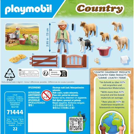 Berger avec moutons - country 71444 Multicolore 5 - vertbaudet enfant 