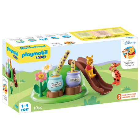 1.2.3 & disney winnie l'ourson et tigrou avec jardin d'abeilles 71317 Multicolore 1 - vertbaudet enfant 