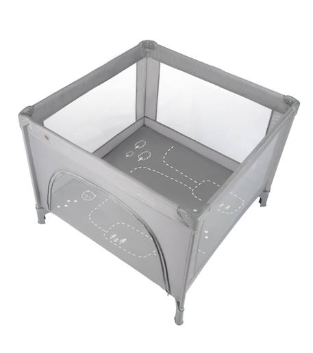 Parc bébé et lit de voyage 2 en 1 adonis Gris minéral 4 - vertbaudet enfant 