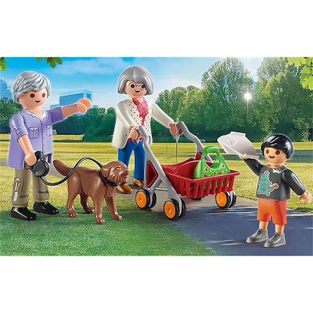 City life grands-parents avec petit-fils 70990 Multicolore 3 - vertbaudet enfant 