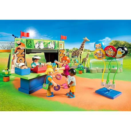 My life parc animalier avec visiteurs 71600 Multicolore 4 - vertbaudet enfant 