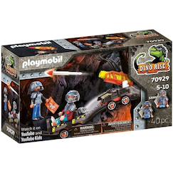 Jouet-Jeux d'imagination-Dino rise véhicule de tir pour dino mine 70929