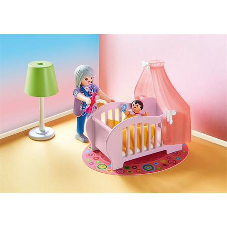 Dollhouse - chambre de bébé 70210 Multicolore 5 - vertbaudet enfant 