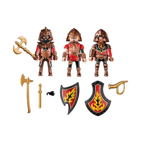 Novelmore 3 combattants burnham raiders 70672 Multicolore 3 - vertbaudet enfant 