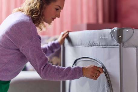 Parc bébé et lit de voyage 2 en 1 adonis Gris minéral 6 - vertbaudet enfant 