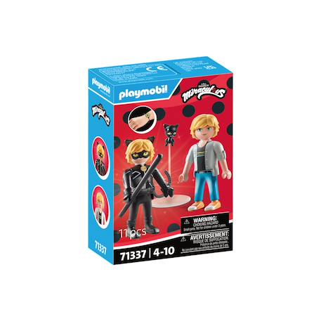 Miraculous : adrien & chat noir 71337 Multicolore 1 - vertbaudet enfant 