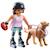 Jeune fille rolleuse avec retriever et accessoires 71739 Multicolore 3 - vertbaudet enfant 