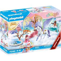 Jouet-Jeux d'imagination-Magic calèche et cheval ailé 71246