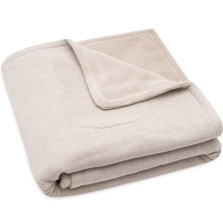 Couverture en polaire miffy nougat (75 x 100 cm) Beige+Marron clair+Vert d'eau 1 - vertbaudet enfant 