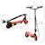 Trottinette électrique pliable enfant 120w 12 km/h max. Hauteur guidon réglable Noir+Rouge 8 - vertbaudet enfant 