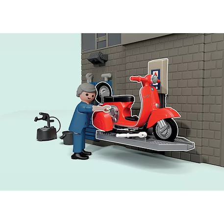 Vespa garage style rétro années 60 71620 Multicolore 3 - vertbaudet enfant 