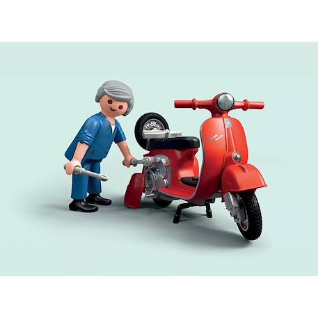Vespa garage style rétro années 60 71620 Multicolore 5 - vertbaudet enfant 