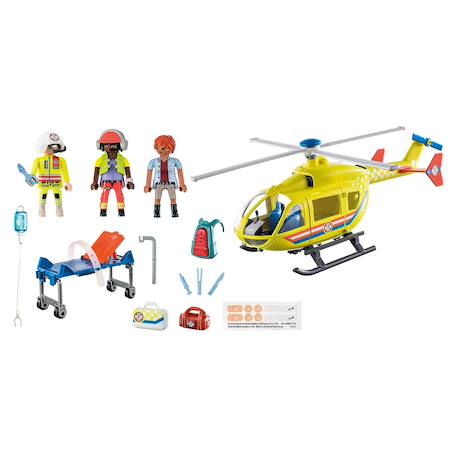 Hélicoptère de secours 71203 Multicolore 3 - vertbaudet enfant 