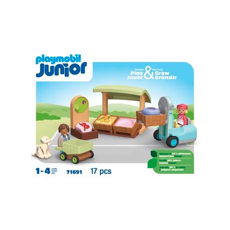 Junior etal de fruits et légumes bio 71691 Multicolore 6 - vertbaudet enfant 