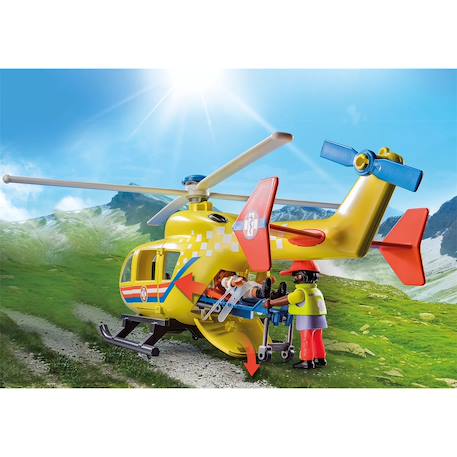 Hélicoptère de secours 71203 Multicolore 4 - vertbaudet enfant 