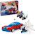 La voiture de course de spider-man contre le bouffon vert venomisé 76279 Multicolore 2 - vertbaudet enfant 