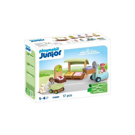 Junior etal de fruits et légumes bio 71691 Multicolore 1 - vertbaudet enfant 