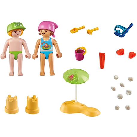Special plus enfants avec jouets de plage 71581 Multicolore 3 - vertbaudet enfant 