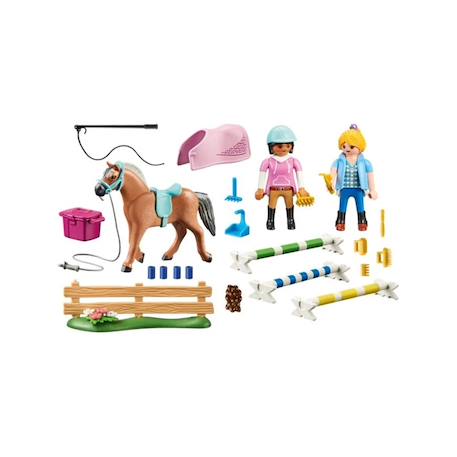 Country cavalière et cheval avec monitrice 71242 Multicolore 3 - vertbaudet enfant 