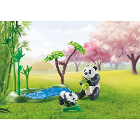 Specials jardin asiatique avec deux personnages et pandas 71762 Multicolor 4 - vertbaudet enfant 