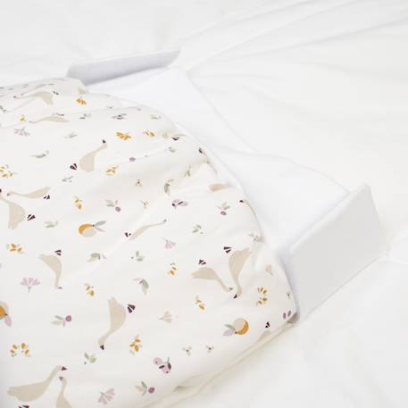 Couverture d'emmaillotage évolutive en coton sidonia Sidonia, beige, écru, blanc 5 - vertbaudet enfant 