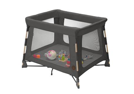 Lit bébé - berceau - parc swift eco 3 en 1 Graphite beyond+Gris beyond 4 - vertbaudet enfant 
