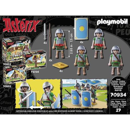 Asterix les légionnaires romains 70934 Multicolore 4 - vertbaudet enfant 