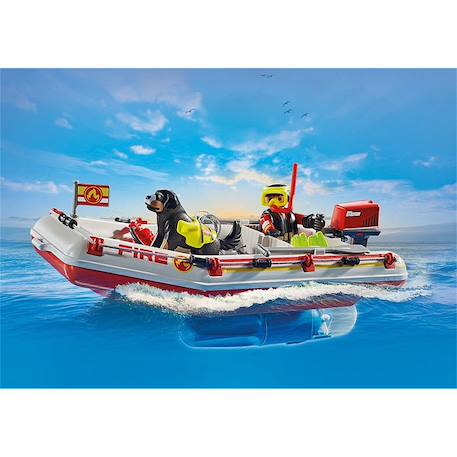 Action heroes bateau de pompier et scooter des mers 71464 Multicolore 4 - vertbaudet enfant 