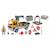 Action heroes camion de chantier avec grue et ouvrier et accessoires 71750 Multicolore 6 - vertbaudet enfant 